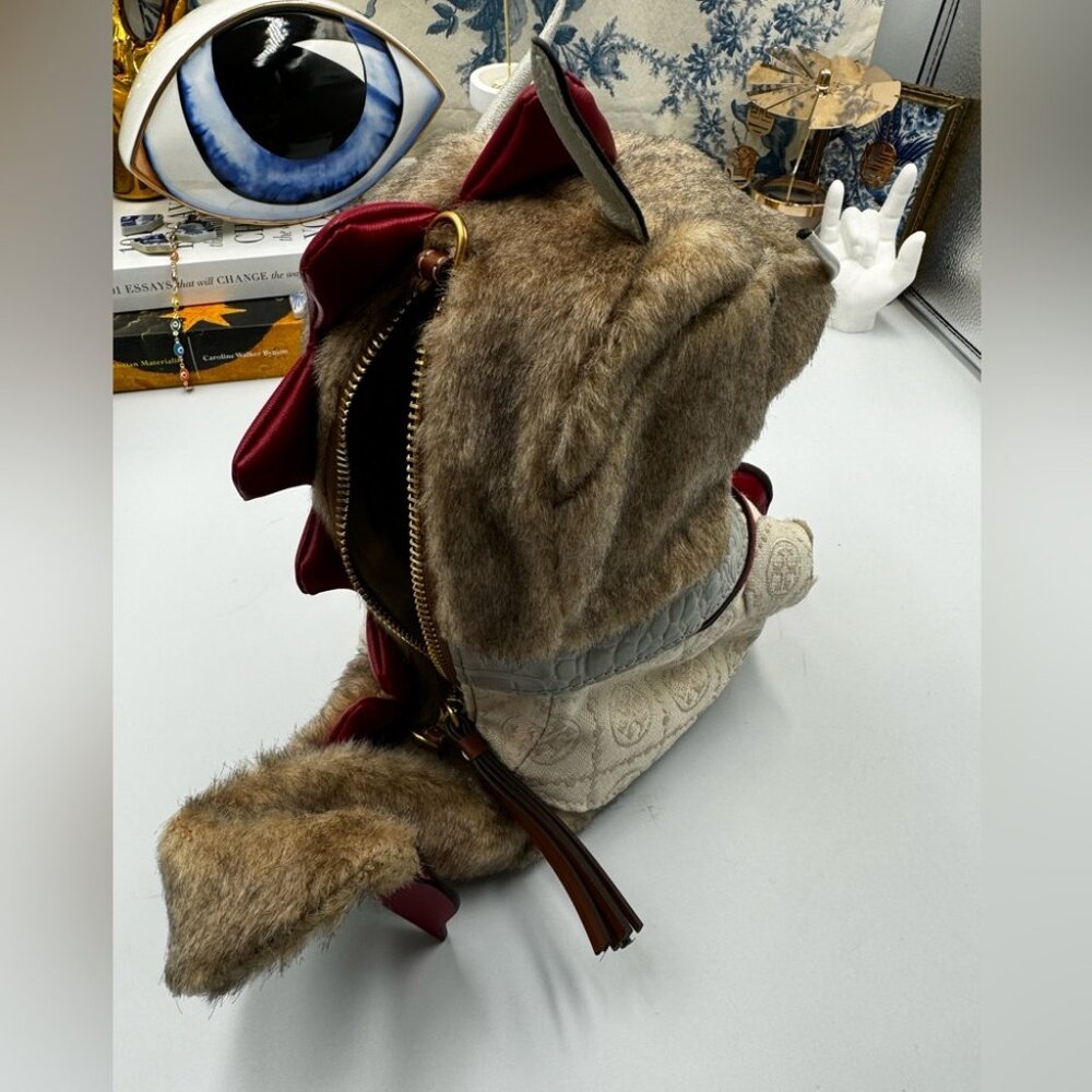 🆕 TORY BURCH 🧿 NWOT CNY 2024 Year of the Dragon - Mini Dragon Crossbody - AUTH - Picture 8 of 16